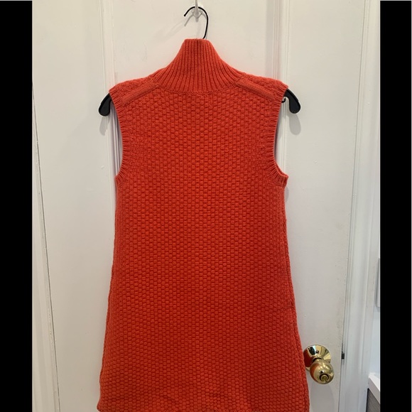 Ted Baker London heavy wool blend waffle knit sleeveless mini dress. Size 4 U.S. - Picture 2 of 5